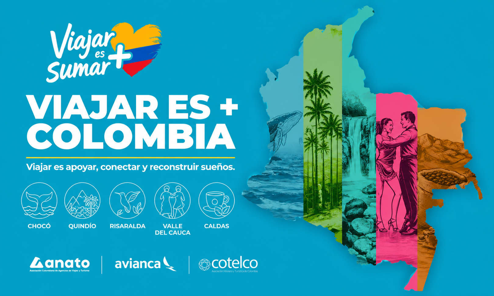 Turismo en Colombia: viajar también es sumar